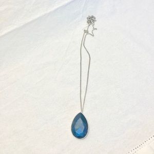 Long gem necklace